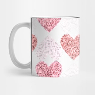 Heart Shaped Dots Mug